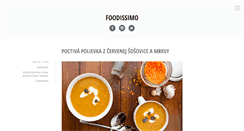Desktop Screenshot of foodissimo.eu